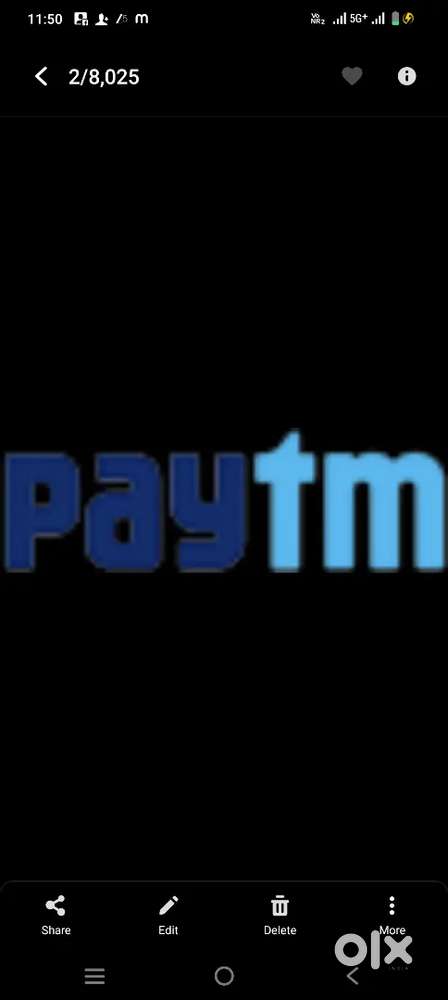 Paytm (One 97 Communication pvt ltd