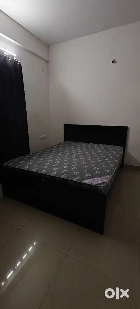 Cot, bed or Mattress, shoe rack and Study or computer table