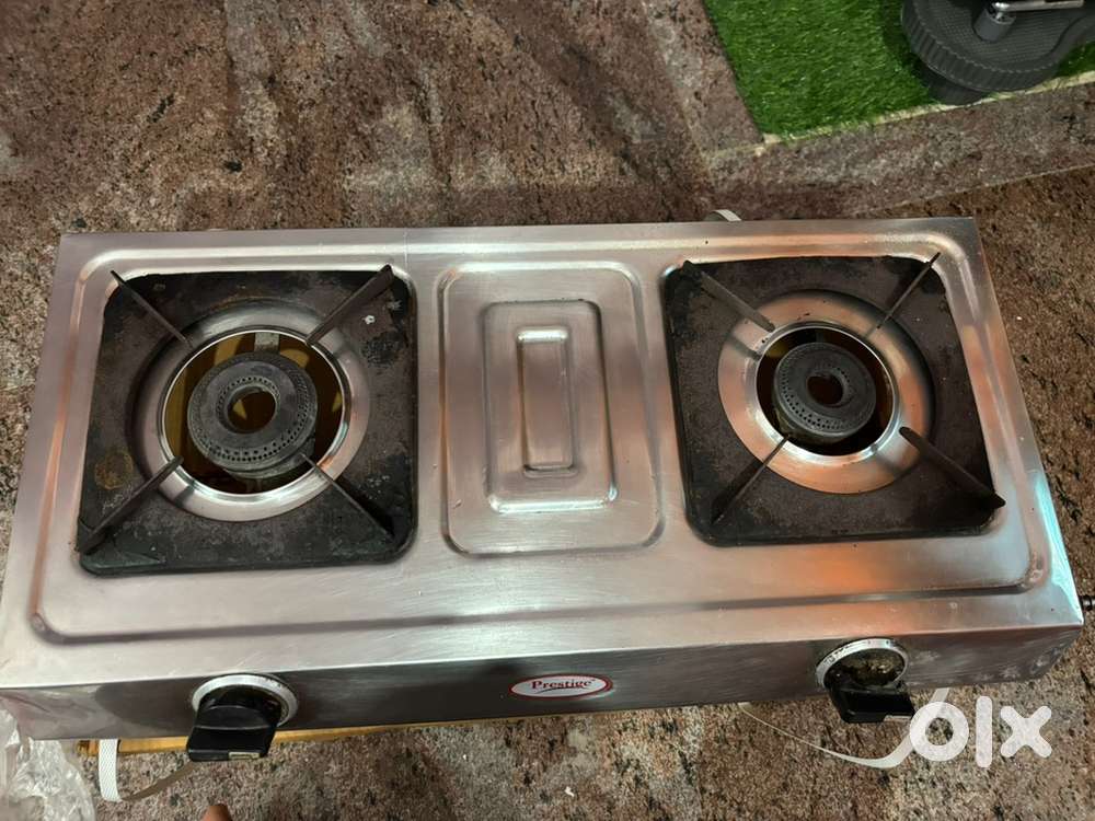 Prestige gas stove with two burner