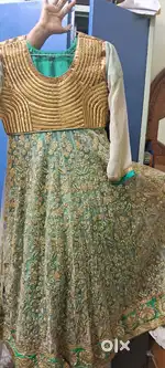 Anarkali Party Wear Gown with Dupatta – Size XXL
