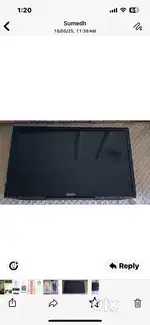 Sony bravia;22 inches bedroom tv
