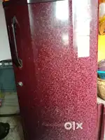 Lg single door running fridge only 8500rs