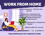 WORK FROM HOME OPPORTUNITY