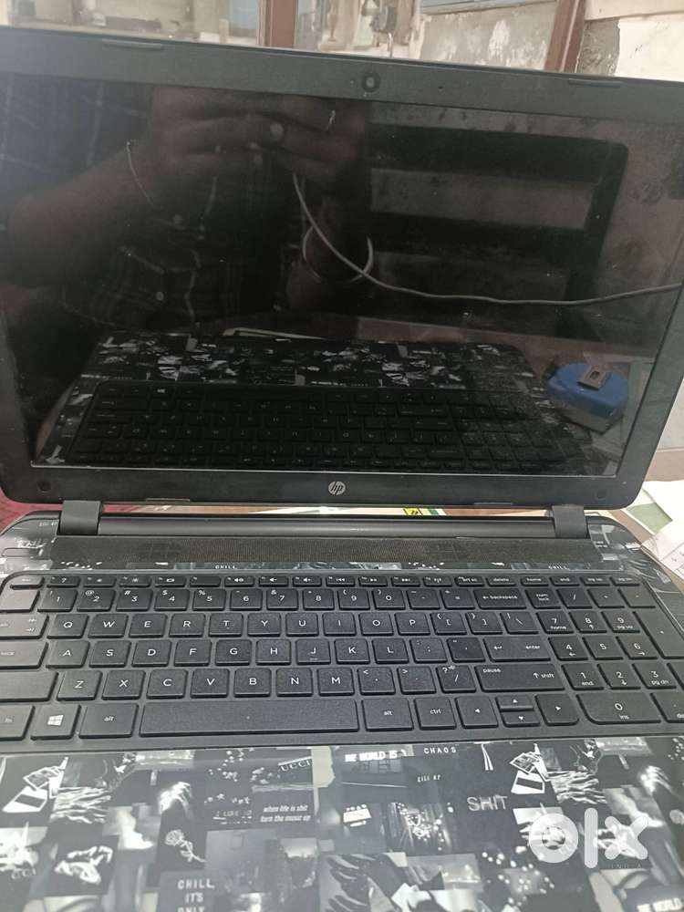 Laptop with charger