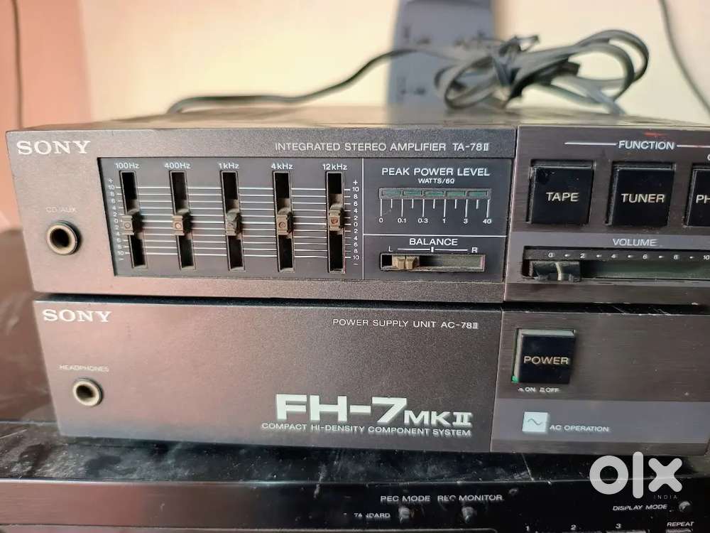 Sony fh-7mk2 vintage amplifier