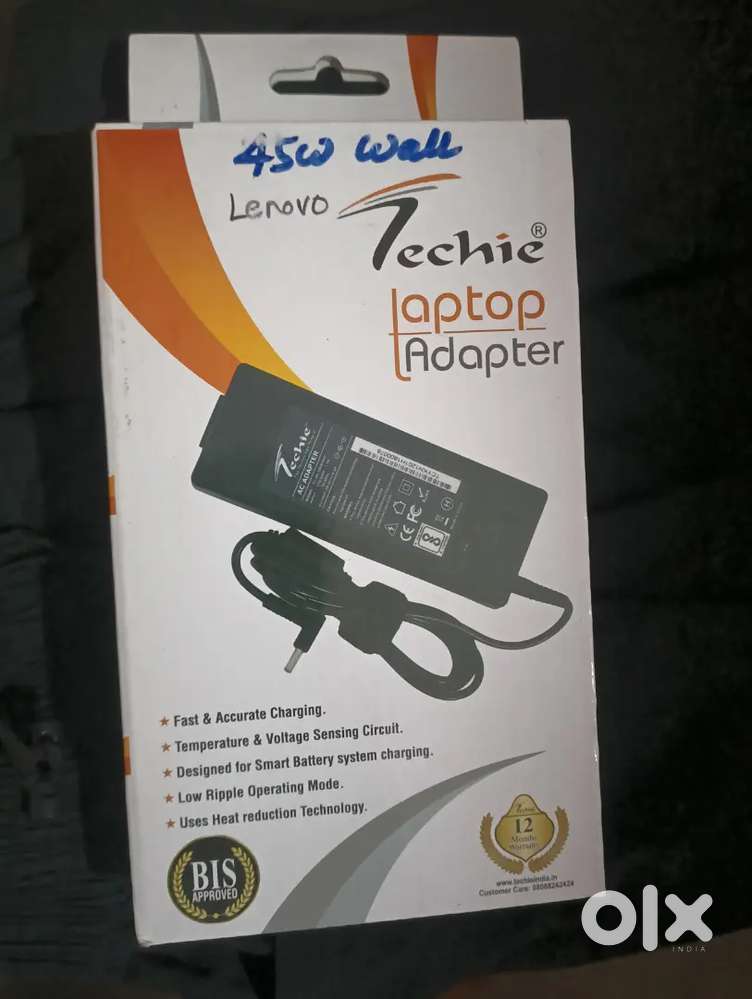 Lenovo Laptop small pin charger ( patla pin )