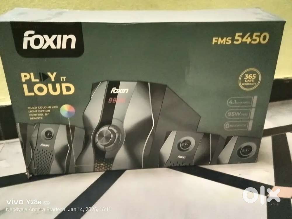 Foxin  FMS5450 model bluetooth speakers