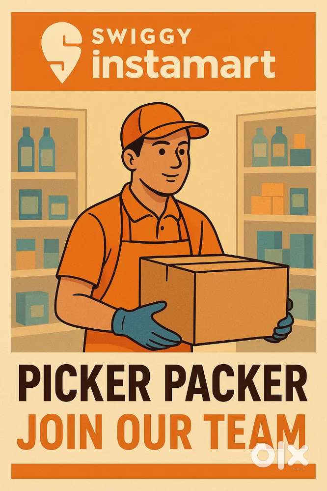 Need immediate joiners for Swiggy INSTAMART loading unloading