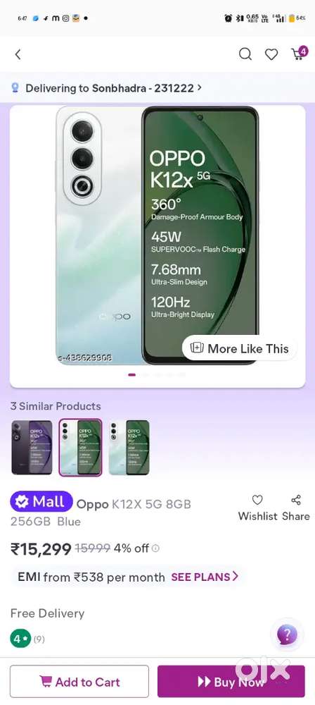 Oppo k12x 5G