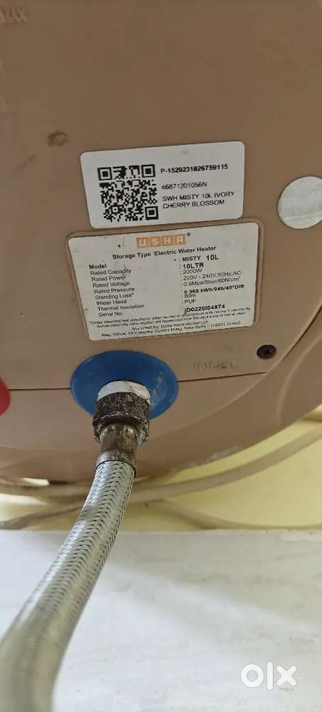 USHA GEYSER 10 LITRE