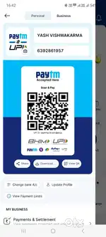 Qr code + sound box lagana hai