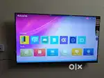 New 42 smart android tv 4k with warranty