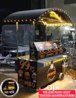 Brand New Steel Food Counter For sale at whole sale rates.