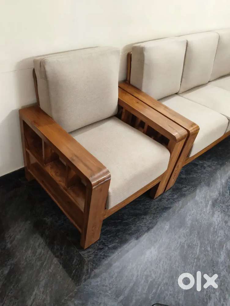 Pure Teak Wood Premium Sofa