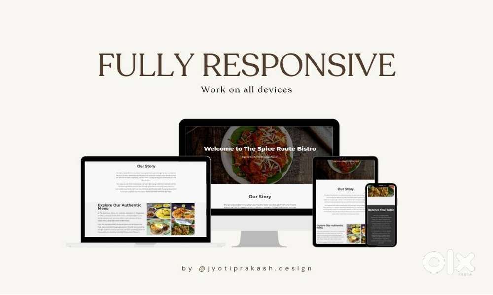 Professional Website Design - starting from 2999 Rs Limited Offer!