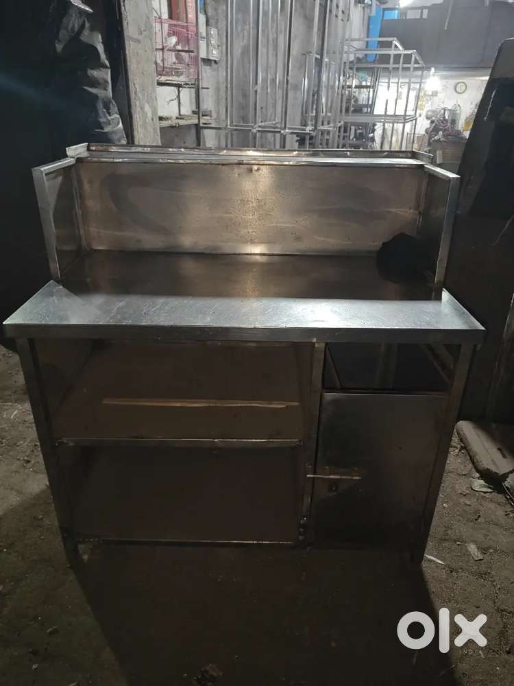 Steel food Stall