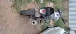 V-15 Vikrant Modified Bike new Big Tyre & New Chainset