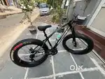 Fat bike 21 gear black