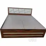Navratri special offer buy new double bed withbox 7499/- EMI available