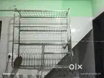 Steel vessel rack