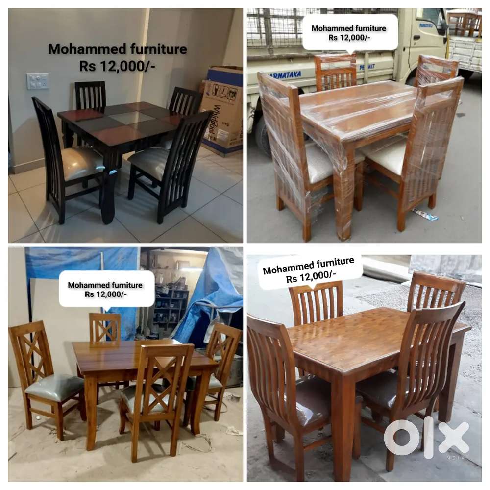 Brand new Assam teak wooden dining table