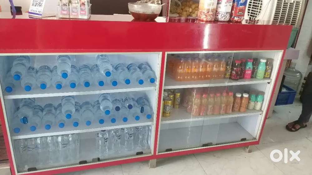 Counter,  rack , sofa