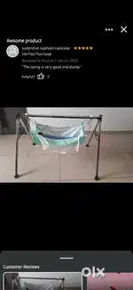 Baby swing new