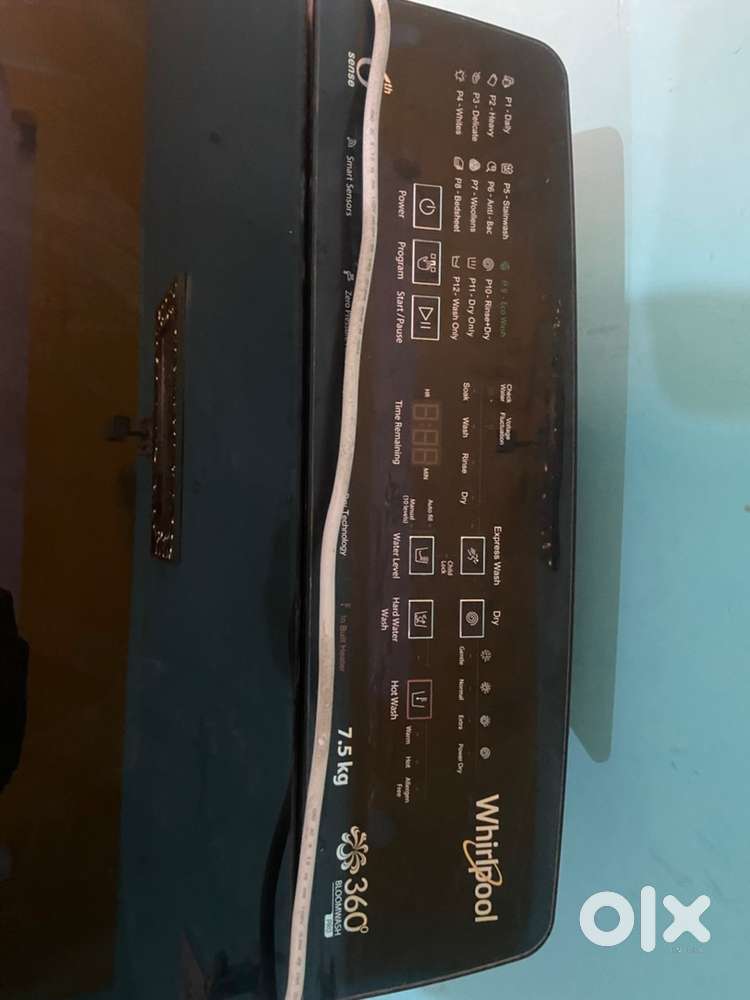 Whirlpool 7.5 KG automatic washing machine