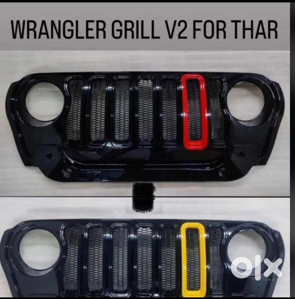 Thar roxx abs wrangler Angry bird style grill