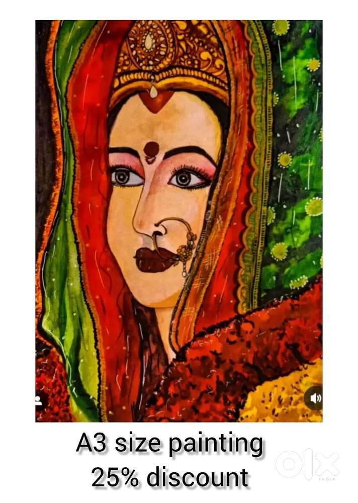 Maa durga painting