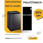 Buy today used fridge & Washing Machine & Get Discount On it@Yourchoiz