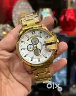 Diesel 10 bar watch (Golden)