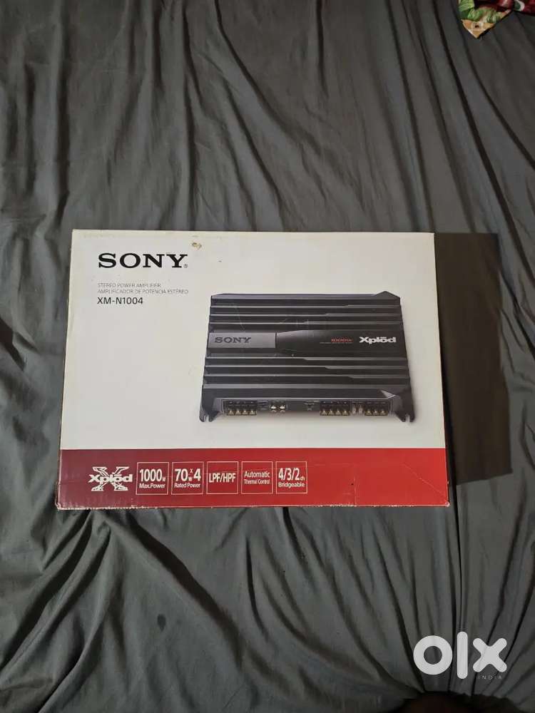 SONY Xplod 1000W  4-Channel Amplifier For Car or Bus