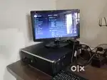 Hp Computer full set 4GB ram 500 storage