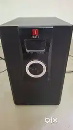 WOOFER WITH 2 SPEAKER  IBALL