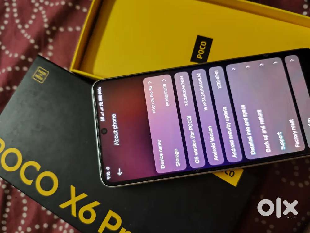 Poco X6 pro