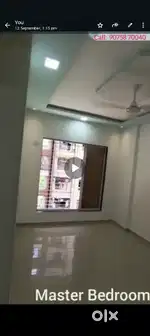 2 BHK garden facing flat in Rachna tower 46 package PMC water