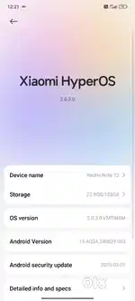 REDMI NOTE 12 6+128