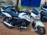 Tvs Apache RTR 180 White 2017 Model