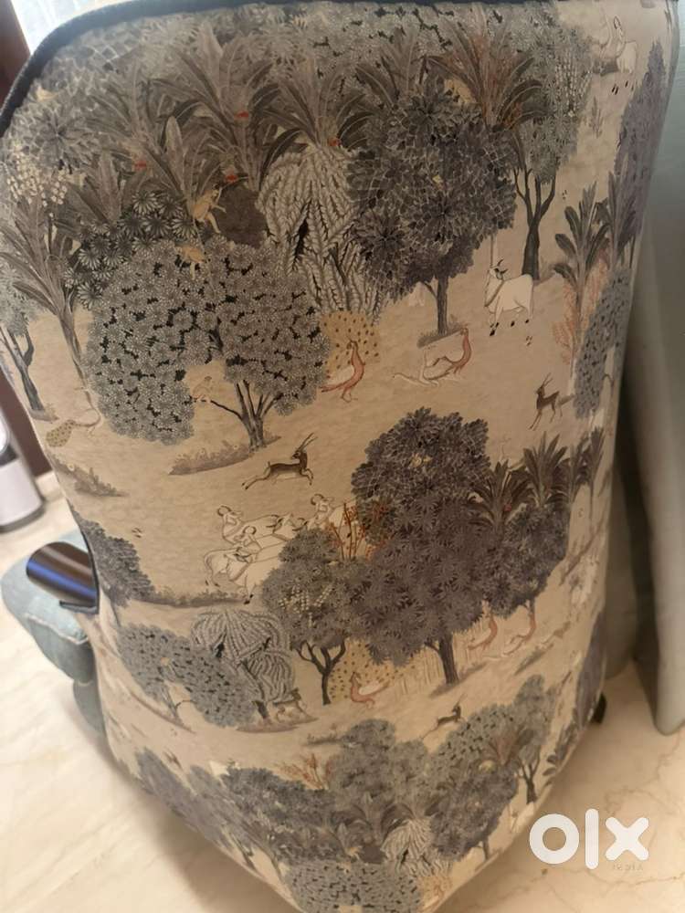 Chair sofa  with poof