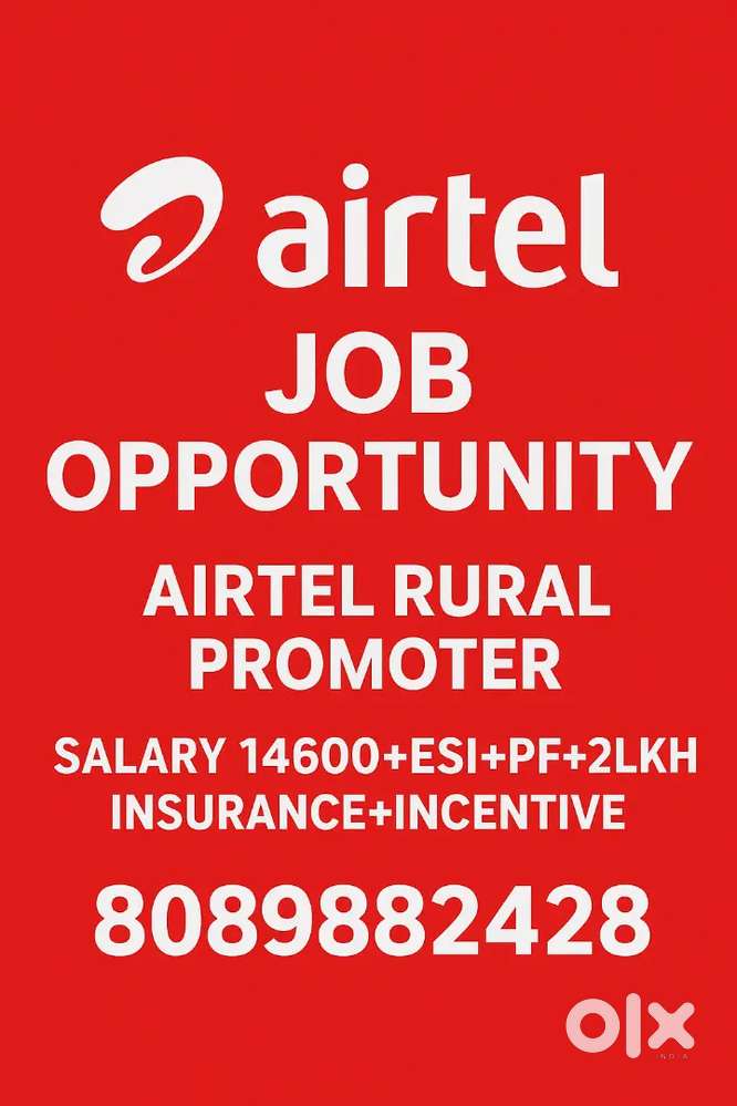 Airtel Hiring Rural Promoters