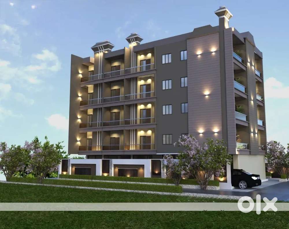 2bhk furnished flats available for sale with club swimming pool gym te