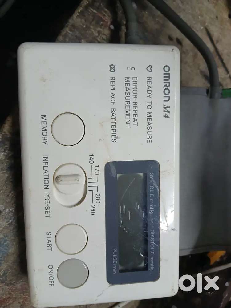 Bp monitor with power adapter