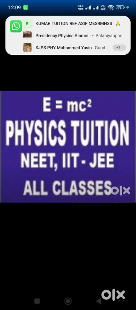 HOME TUITION ALL SUBJECTS UPTO CLASS X; ONLY PHYSICS FOR XI & XII