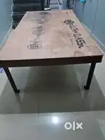 Metal +wooden cot