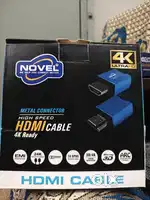 Opened unused  brand-new NOVEL HDMi CABLE -4K ULTRA -HD