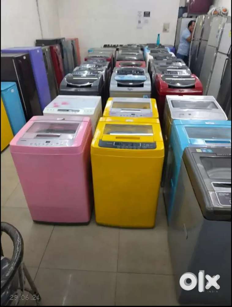 Set fully automatic top road washing machine.
