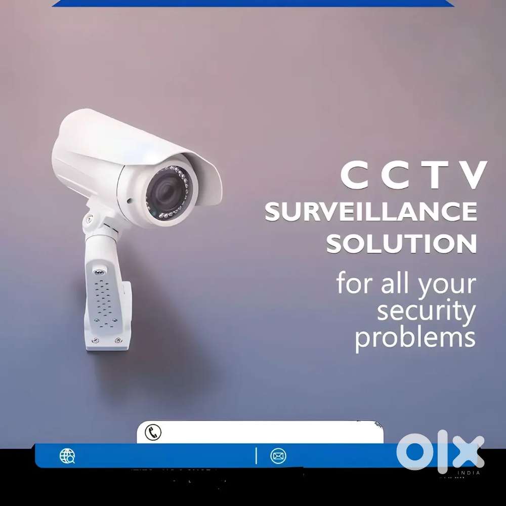 2 Bullete 2 dome night vision cctv ka complete setup price ₹ 9999 only