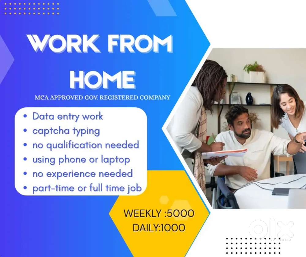 Data entry work