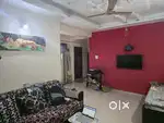 Corner Flat with modular kitchen with gas pipe line, Parking available
